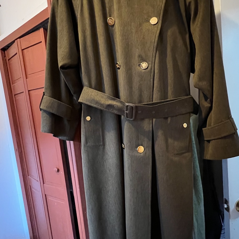 Burberry Tan Wool Fabric